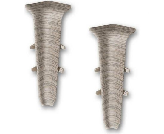 Внутренний угол для плинтуса DECONIKA (70 мм; 215 Дуб снежный; 2 шт.) Д-П70-В-Ф2 215 ДУБ СНЖ 