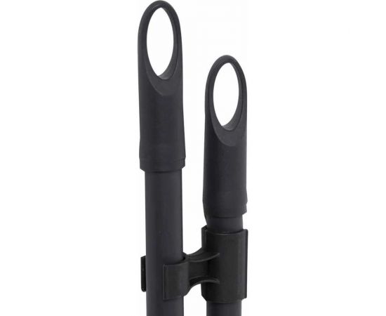 Совок со щеткой для уборки LAIMA ""ЛЕНИВКА XL"" 24x22 см (зубчики для чистки щетины), щетка 16x8 см 608212 – изображение 13