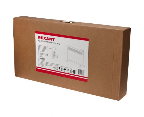 Электрический обогреватель с механическим термостатом (конвектор) REXANT 2000 вт 60-0085 – изображение 19