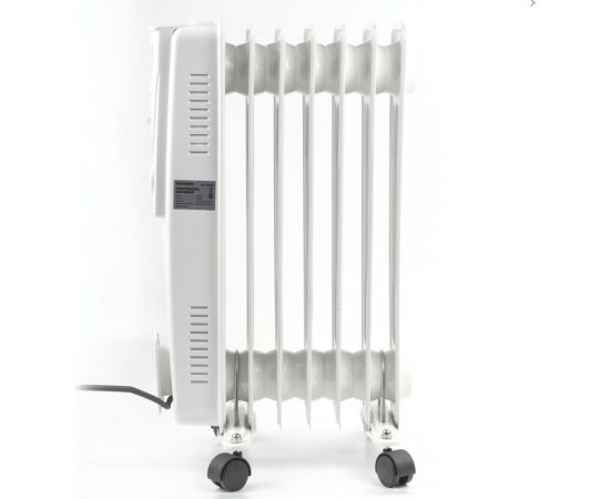 Масляный обогреватель SONNEN DFS-07, 1500 Вт, 7 секций, белый, 453498 – изображение 2