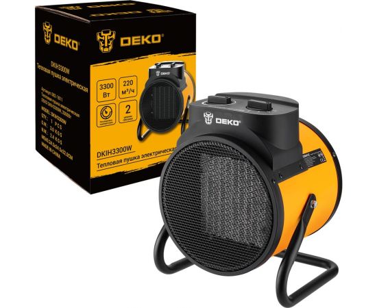 Электрическая тепловая пушка DEKO DKIH3300W, 3300Вт 082-1011 – изображение 2