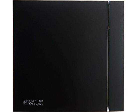 Вытяжной вентилятор Silent-100 CZ Matt Black Design 4C Soler&Palau 03-0101-921 – изображение 2