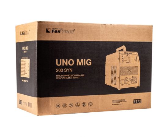 Сварочный полуавтомат Foxweld UNO MIG 200 SYN 7172 – изображение 22