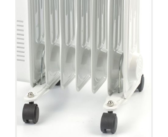 Масляный обогреватель SONNEN DFS-07, 1500 Вт, 7 секций, белый, 453498 – изображение 3