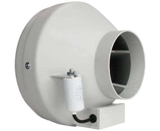 Круглый канальный вентилятор NOIZZLESS ВК160 Grey 4687202645268 – изображение 3