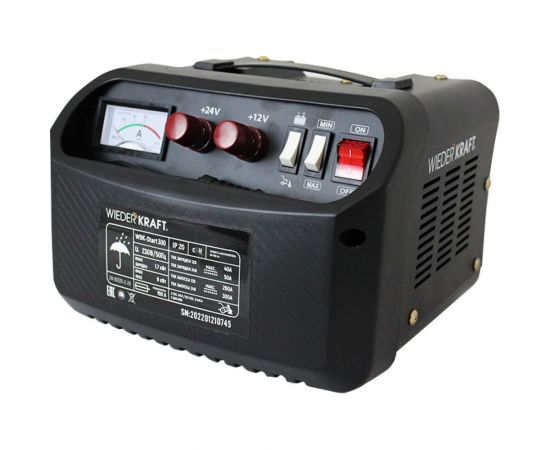 Пуско-зарядное устройство WIEDERKRAFT 12/24 в, 300а WDK-Start300 – изображение 5