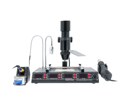 Паяльная инфракрасная станция W.E.P 1000B + термофен М0951453 