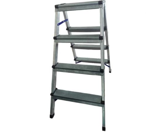 Двухсторонняя алюминиевая стремянка LWI 4 ступени LWI44А 