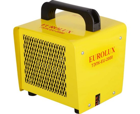 Тепловая электрическая пушка Eurolux ТЭПК-EU-2000 керамический нагревательный элемент, квадратная 67/1/34 