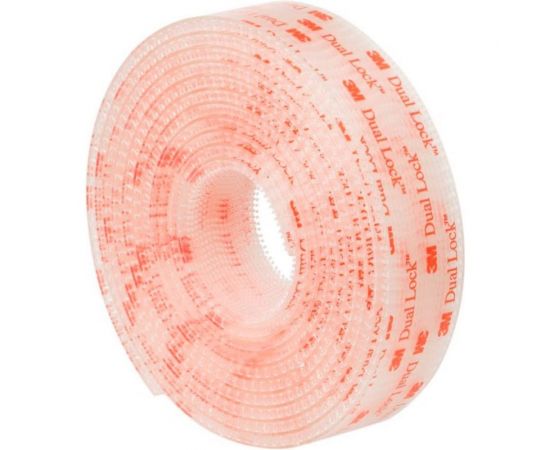 Многоразовая застёжка 3M Dual Lock SJ356B прозрачная, 25 мм х 2,5 м 7100123340 