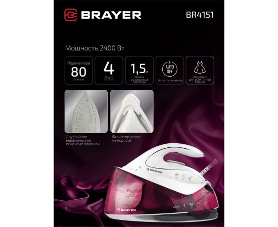 Паровая станция BRAYER BR4151 – изображение 12