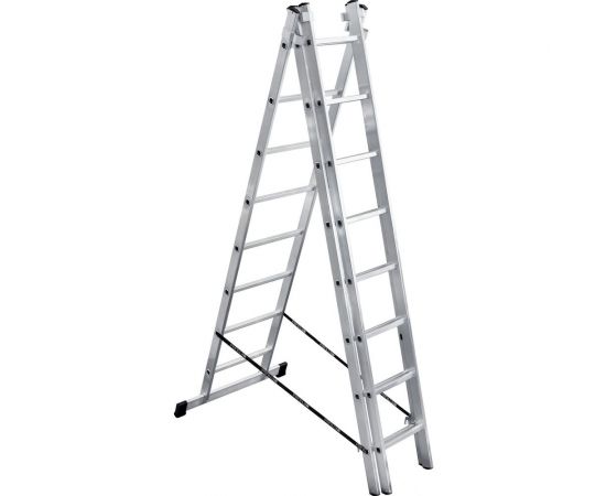 Алюминиевая 3-секционная лестница UFUK 3х8 ступеней 411308 – изображение 2