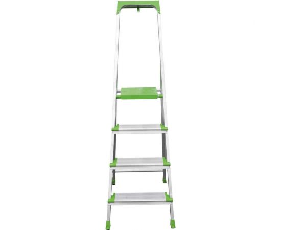 Алюминиевая стремянка с органайзером Новая Высота 4 ступени 2118104 – изображение 2