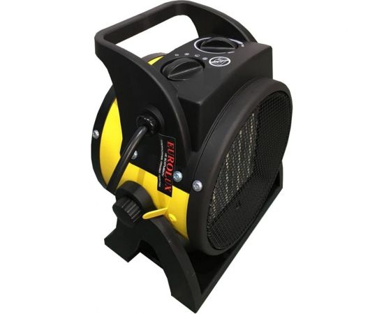 Тепловая электрическая пушка Eurolux ТЭПК-EU-3000K керамический нагревательный элемент, круглая 67/1/37 – изображение 3