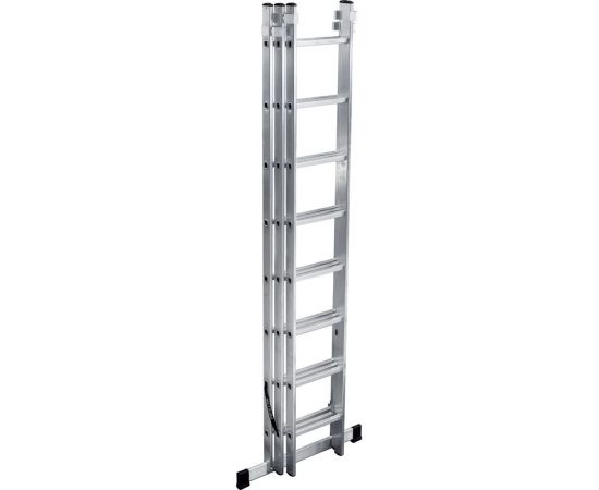 Алюминиевая 3-секционная лестница UFUK 3х8 ступеней 411308 – изображение 3