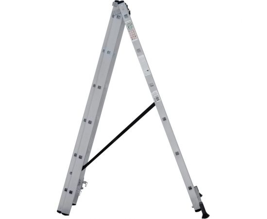 Трехсекционная лестница Новая Высота 3х6 ступеней 1230306 – изображение 3