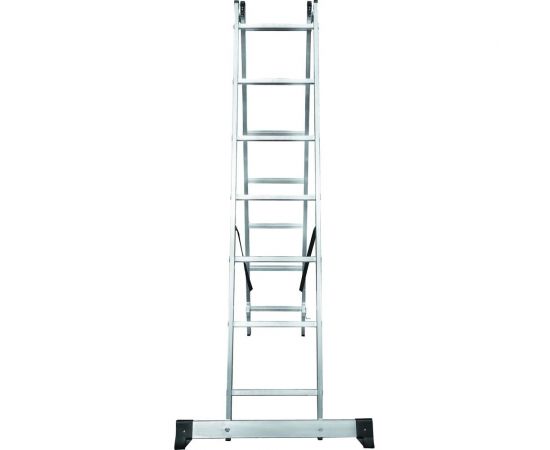 Двухсекционная лестница Новая Высота 2х7 ступеней 1220207 – изображение 3