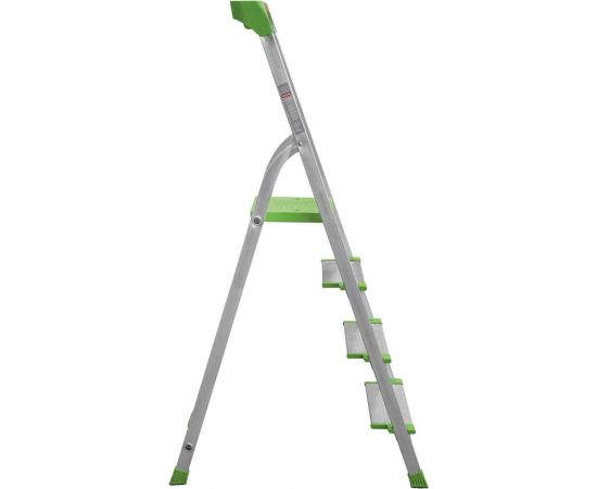 Алюминиевая стремянка с органайзером Новая Высота 4 ступени 2118104 – изображение 3