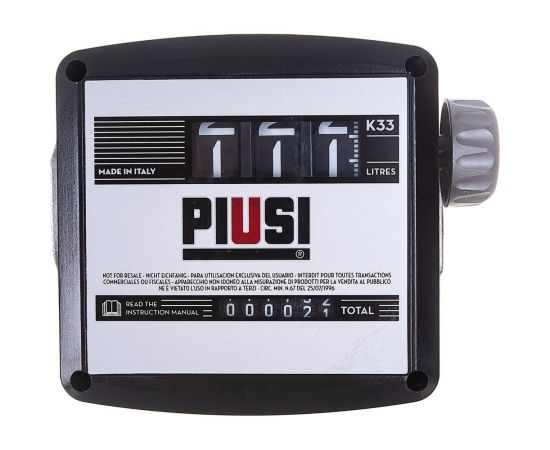 Механический счетчик PIUSI K 33 ver.D (дизель) 000553000 – изображение 4