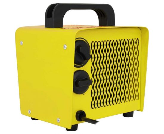 Тепловая электрическая пушка Eurolux ТЭПК-EU-2000 керамический нагревательный элемент, квадратная 67/1/34 – изображение 4