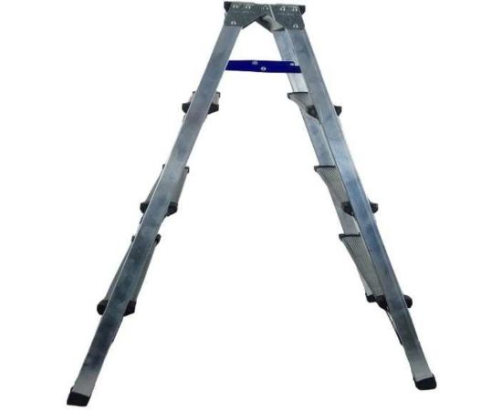 Двухсторонняя алюминиевая стремянка LWI 4 ступени LWI44А – изображение 4