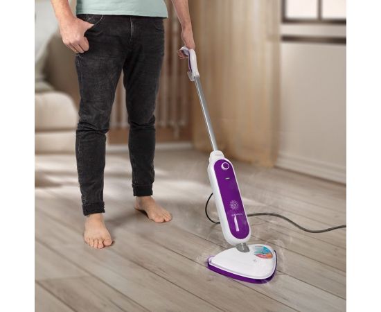 Паровая швабра ENDEVER Odyssey Q-609 белый/фиолетовый 90132 – изображение 4