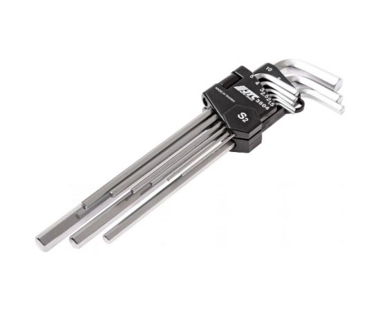 Набор удлиненных шестигранных ключей 1.5-10мм 9шт JTC-3504 