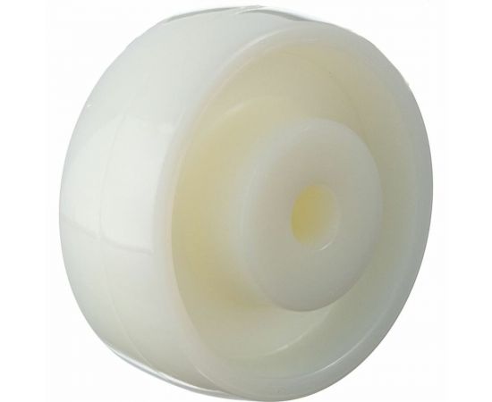 Колесо под ось (80 мм; подшипник скольжения; грузоподъемность 200 кг; полиамид) СТЕЛЛА-ТЕХНИК N48080PNYSW 