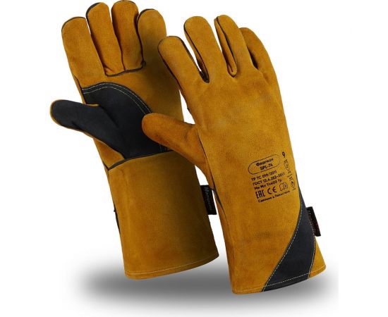 Спилковые краги Manipula Specialist ФЛАГМАН SPL-74 360 мм, р.11 Пер 687/11 