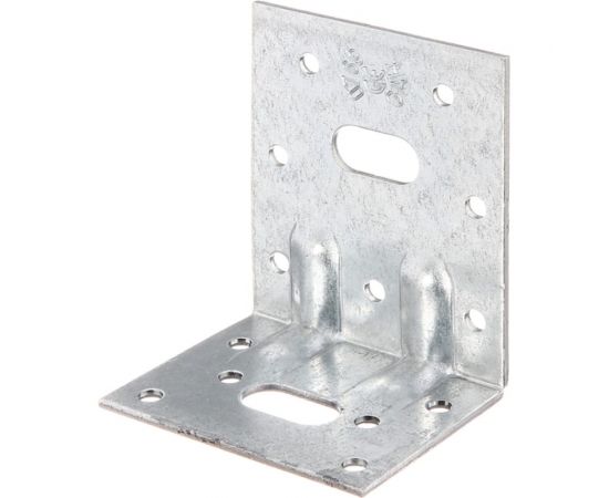 Усиленный перфорированный уголок GAH ALBERTS оцинкованный, 50х77х64х2 мм 335717 