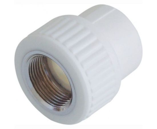 Комбинированная муфта PP-R белая, 32х1 дюйм ВР 10129032 127-0237 