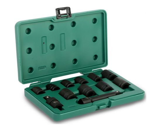 Набор ударных головок (10-24 мм; 1/2"") 12 предметов Sata 09009 