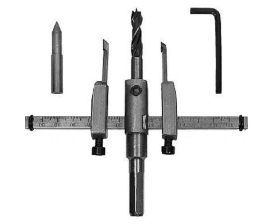 Сверло круговое балеринка по дереву 30-130 мм S.E.B. 511DL-PL01 