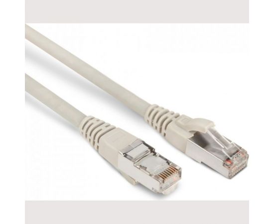 Патч-корд Hyperline PC-LPM-STP-RJ45-RJ45-C6-3M-LSZH-GY F/UTP, экранированный, Cat.6 42376 