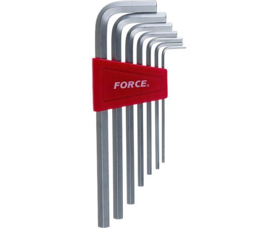 Набор дюймовых удлинненных Г-образных 7предметов шестигранников FORCE 5072LS 