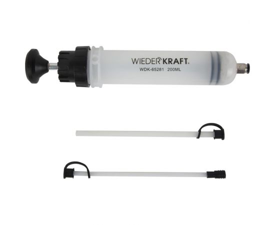 Шприц для технических жидкостей WIEDERKRAFT 200 мл WDK-65281 