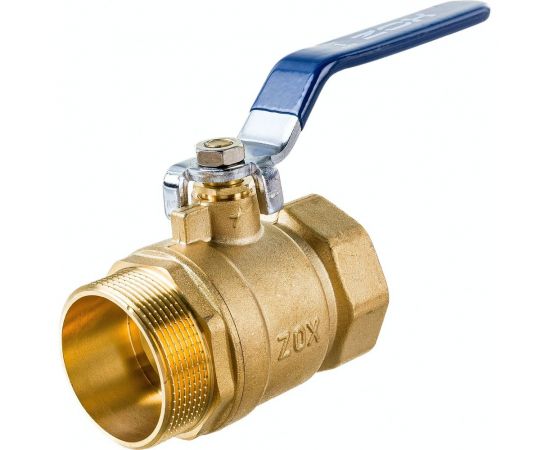 Шаровой кран Zox 2 вн/нар, рукоятка 520863 – изображение 2
