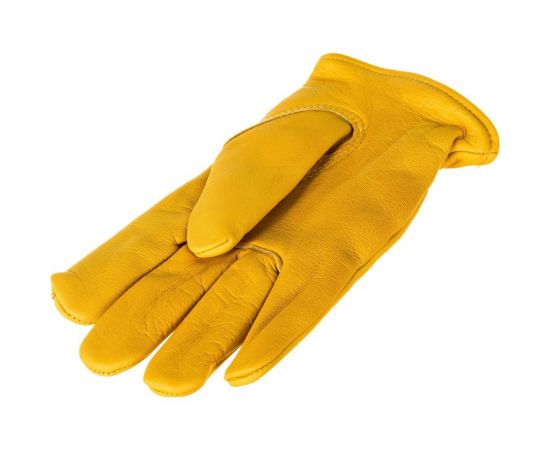 Утепленные кожаные перчатки из лицевой кожи S. GLOVES NEMAN размер 09 31998-09 – изображение 2