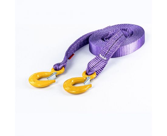 Буксировочный трос Tplus 4 т, 5 м, крюк/крюк T000054 – изображение 2