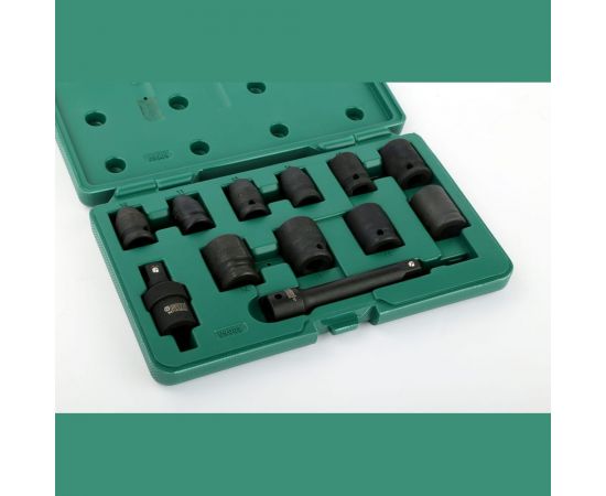 Набор ударных головок (10-24 мм; 1/2"") 12 предметов Sata 09009 – изображение 2