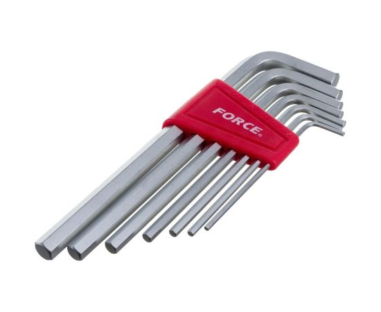 Набор дюймовых удлинненных Г-образных 7предметов шестигранников FORCE 5072LS – изображение 2