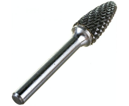 Борфреза твердосплавная (12x6x25x70 мм; тип F-Парабола с радиусом) Профоснастка №345 860661225700 – изображение 2