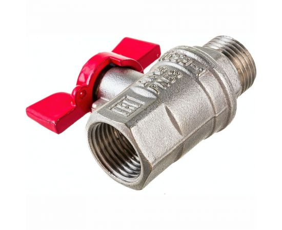 Шаровой кран VALFEX PREMIUM для воды, 1/2"" ВР/НР, бабочка VF.218.NB1.012.PREMIUM – изображение 3