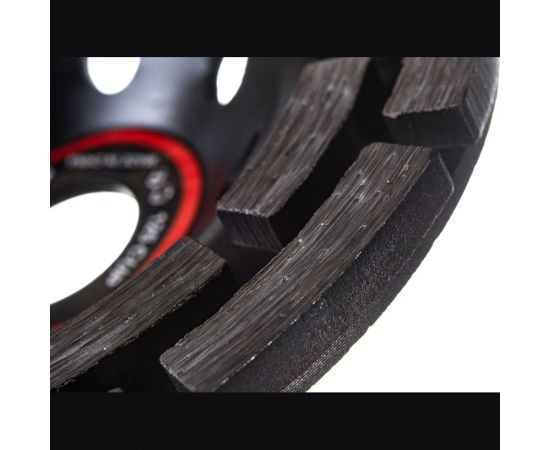 Чашка алмазная 2-х рядный сегмент 125 мм SAMGRUPP 16132 – изображение 3