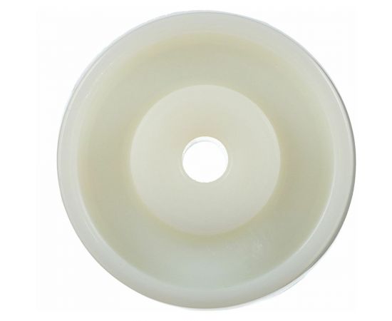 Колесо под ось (80 мм; подшипник скольжения; грузоподъемность 200 кг; полиамид) СТЕЛЛА-ТЕХНИК N48080PNYSW – изображение 3