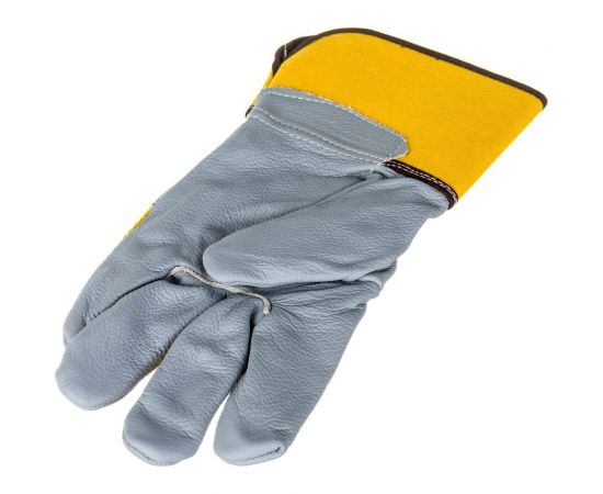 Комбинированные перчатки S. GLOVES искусственный мех LAMA, 11 размер 31957-11 – изображение 3