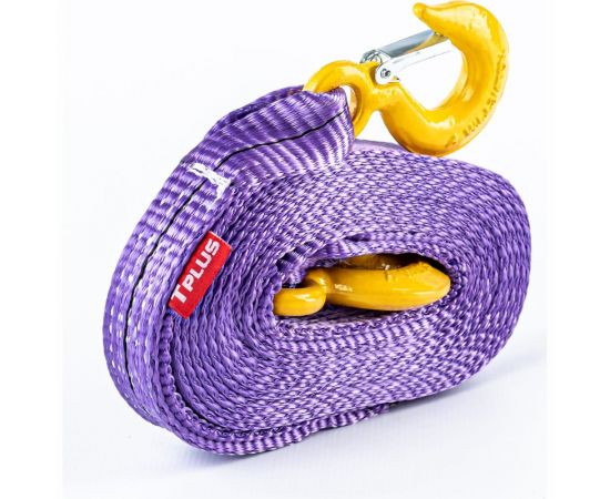 Буксировочный трос Tplus 4 т, 5 м, крюк/крюк T000054 – изображение 3