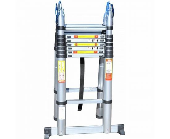 Телескопическая стремянка SevenBerg QH 2x8 - 6,4 м. – изображение 3