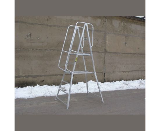 Лестница с площадкой MEGAL Л-312 А Н=1.5 м 4687201844037 – изображение 3