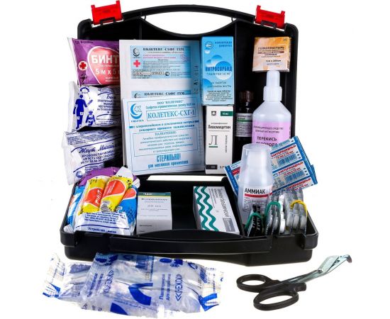 Аптечка первой помощи ООО АППОМЕД производственная, пластиковый чемодан 2904 – изображение 3